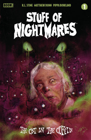 Stuff of Nightmares: Cat in the Coffin #1 (VF+) | Suspiria Vilchez FOC Reveal Var (Released) R2633/39