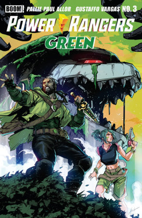 Power Rangers: Green #3 - Boom! - Hendry Prasetya FOC Reveal Var (Closed) R2642