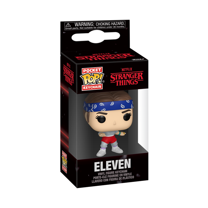 Funko Pop! Keychain - Eleven (11) with Bandana - Stranger Things S5 (Released)
