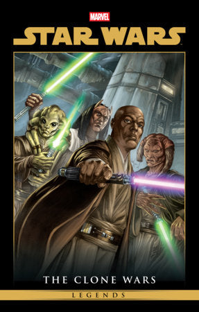 Star Wars Legends: Clone Wars Omnibus - Vol 01 - Regular Edition - 9781302969646 - HC (Closed) R2603
