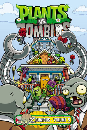 Plants vs. Zombies - Zomnibus - Vol 05 - HC - Cat Farris Main Cover (Closed)
