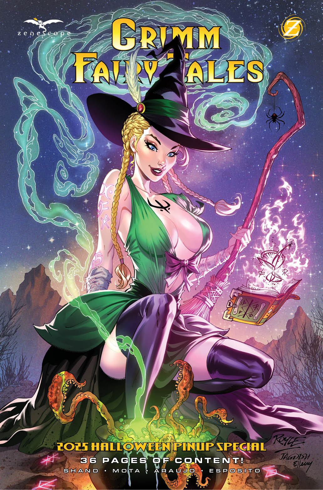 Grimm: Fairy Tales - 2025 Halloween Pinup Special - John Royle Main Cover (Back-Issue)