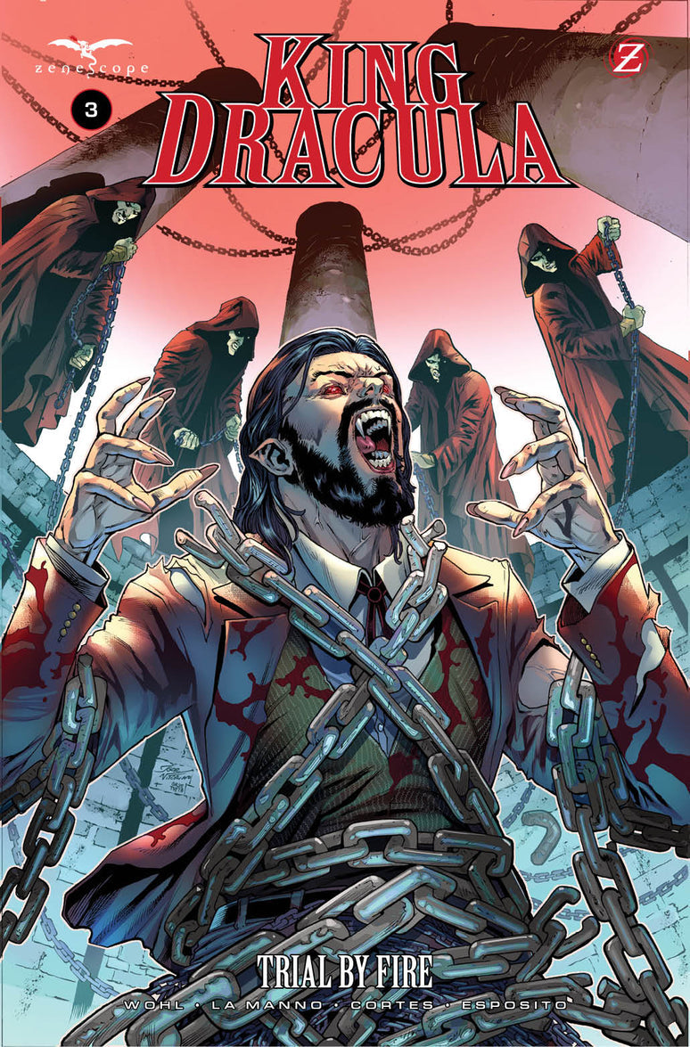 King Dracula #3 - Zenescope Entertainment - Vitorino, Grostieta Main Cover (Closed)