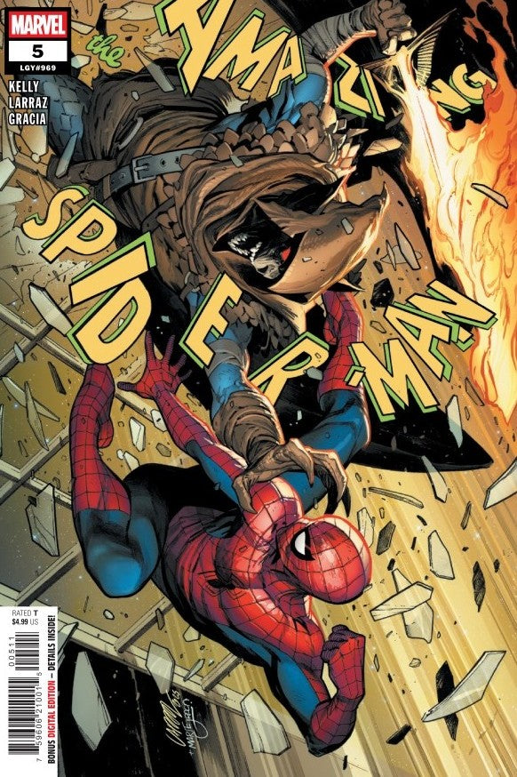 Amazing Spider-Man #5 - Legacy #969 - Joe Kelly Main Cover (Back-Issue)