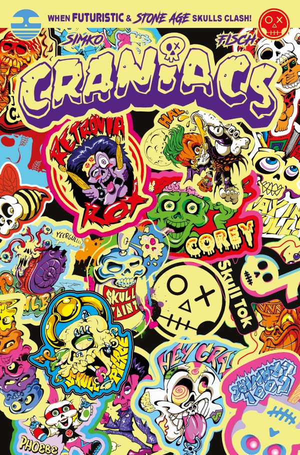 Craniacs #3 (of 4) - Joe Simko Collage Variant (Back-Issue)