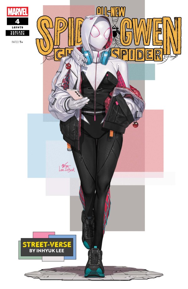 All-New Spider-Gwen: Ghost-Spider #4 - InHyuk Lee Street-Verse Variant (Back-Issue)
