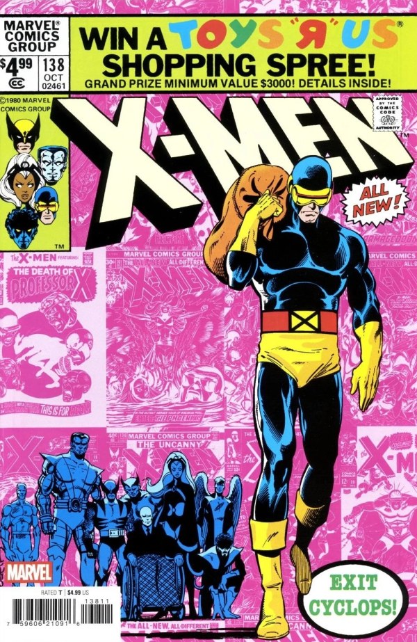 X-Men #138 - Facsimile 2025 - John Byrne Main Cover (Back-Issue)