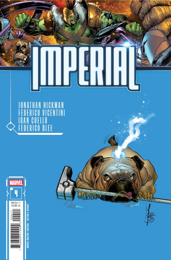 Imperial #1-4 (2025) - Main Cover Full Set - 1st Printings - Marco Checchetto (Released)