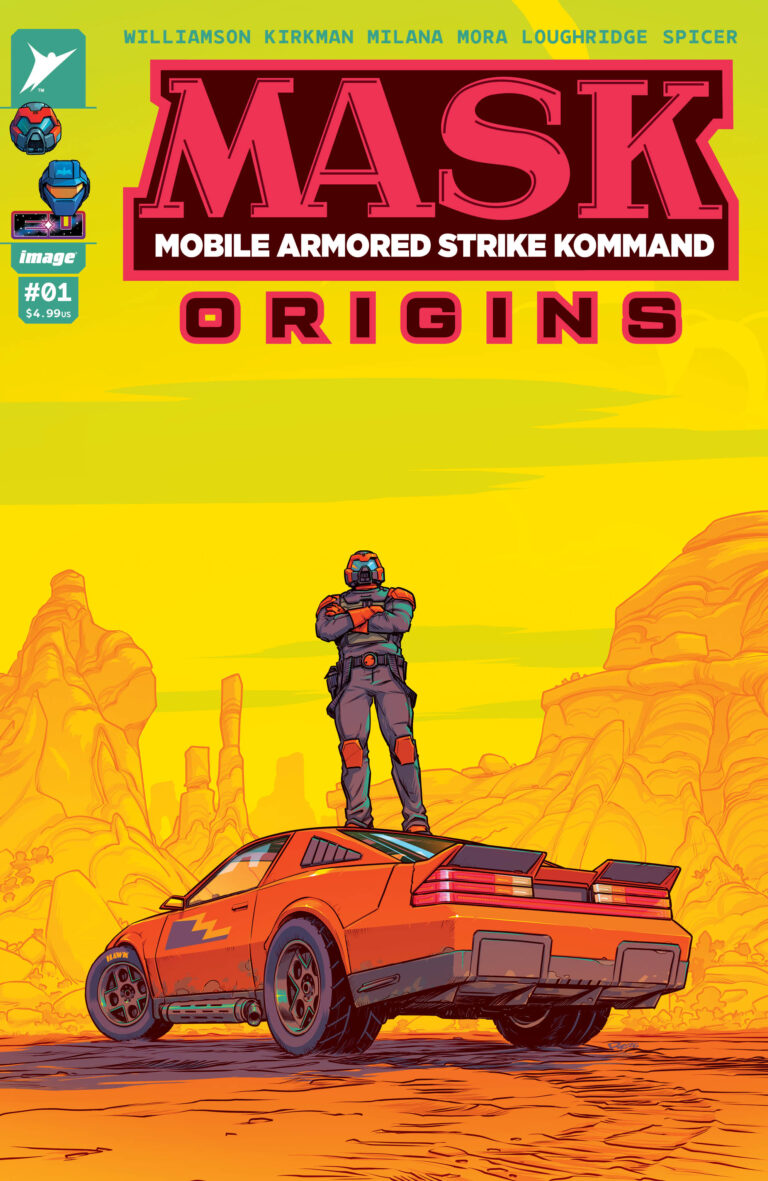 M.A.S.K. Origins #1 - Mask - Energon Universe - Pye Parr Main Cover (Closed) R2635
