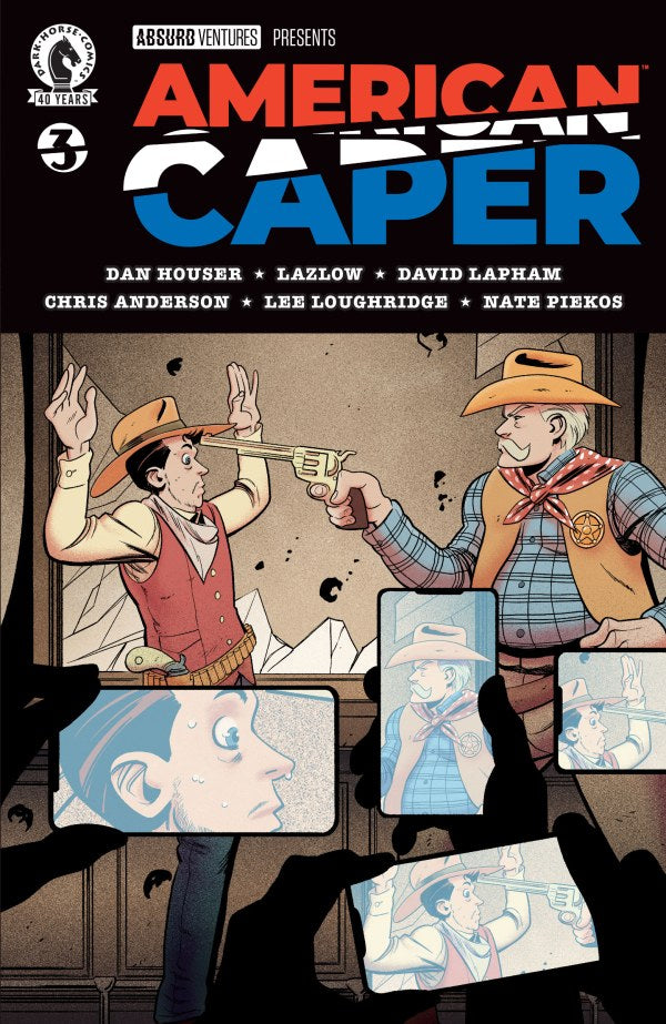 🔞 American Caper #3 - Dark Horse (VF/NM) | Tyler Boss Main Cvr (Released) R2636