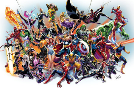 Marvel Graphic Comic Box - Universe by J. Scott Campbell - JSC (Released)