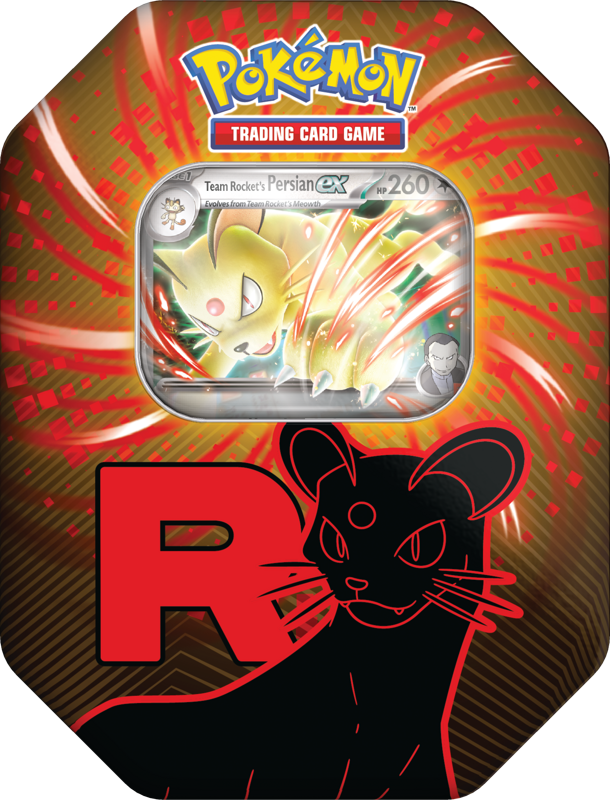 Pokémon: Pokemon TCG: 'Team Rocket' Tin includes 4x Boosters |(Incoming)