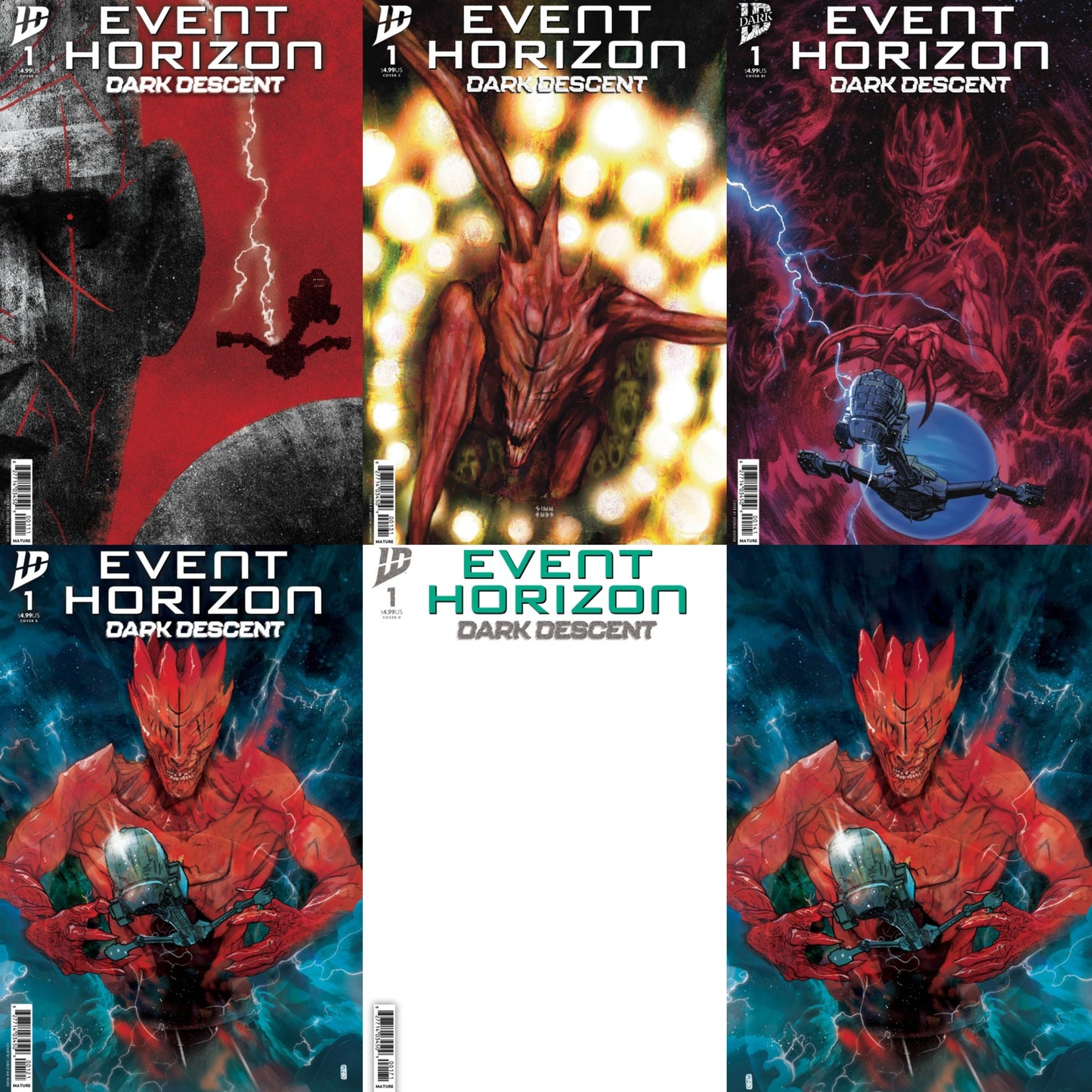Event Horizon: Dark Descent #1 (of 5) | FOC: 14/07/25 | Due: 20/08/25 (Pre-Order)
