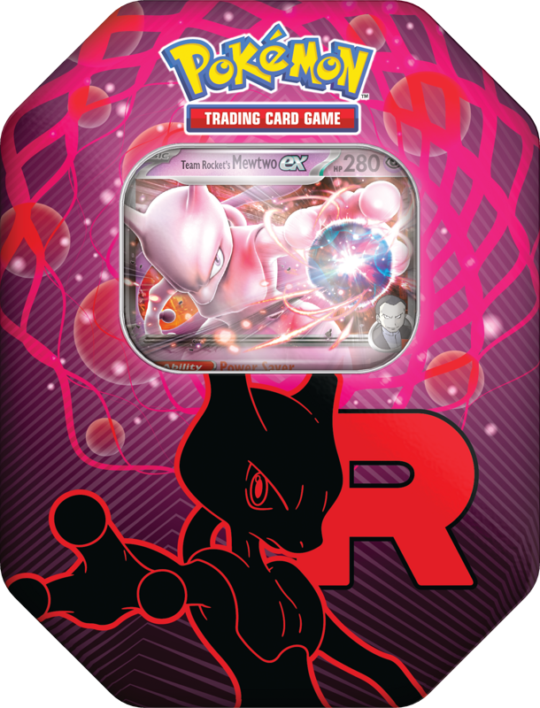 Pokémon: Pokemon TCG: 'Team Rocket' Tin includes 4x Boosters |(Incoming)