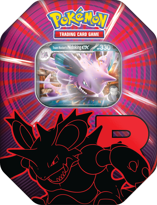 Pokémon: Pokemon TCG: 'Team Rocket' Tin includes 4x Boosters |(Incoming)