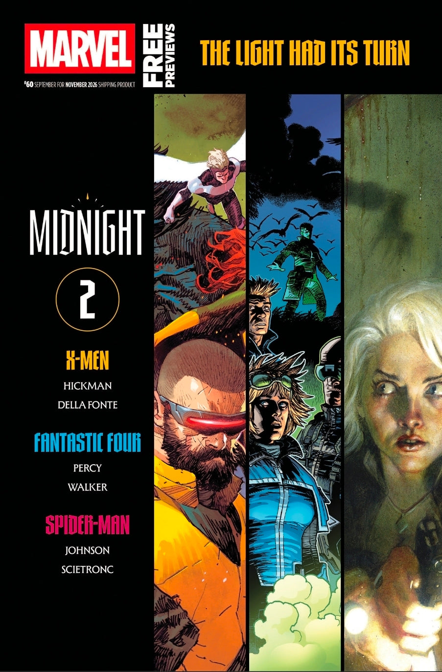 Marvel Previews #60 (VF+) | Midnight #2 - September 2026 (Released) R2635