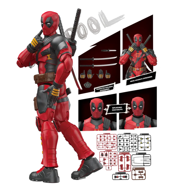 Blokees - Infinity Saga Champion Class 04/05 - Deadpool + Wolverine - Marvel Model Kits (Incoming)