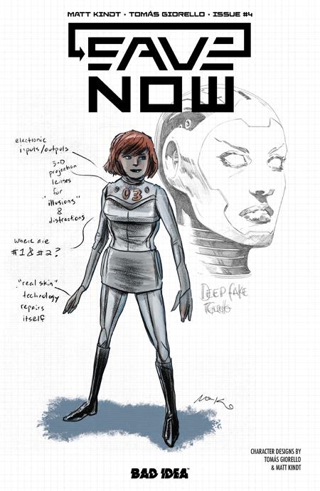 Save Now #4 - Kindt + Giorello Design Variant (Pre-Sale) C30-P34
