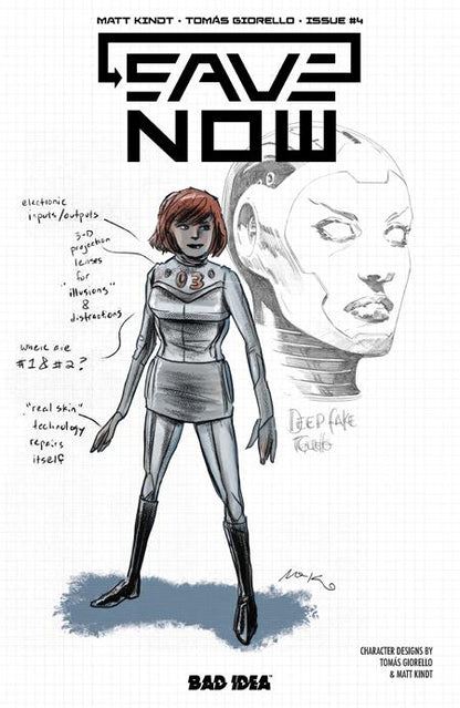 Save Now #4 - Bad Idea - Kindt + Giorello Design Variant (Pre-Order) C30-P35