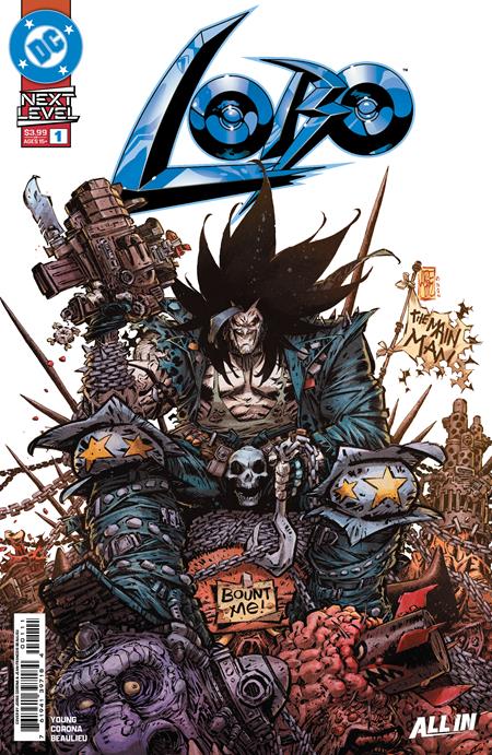Lobo #1 - Next Level - Jorge Corona Main Cover - NM (Back-Issue)