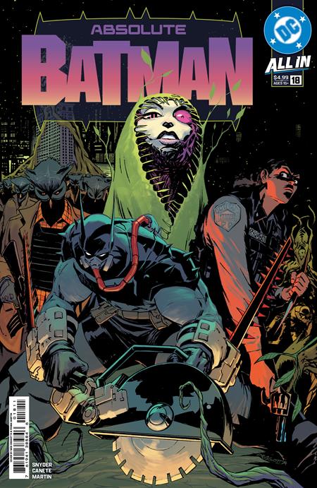 Absolute Batman #18 - Nick Dragotta Main Cover (Back-Issue)