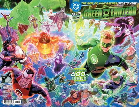 Green Lantern #33 - Legacy #600 - Xermanico Wraparound Main Cover (Released)
