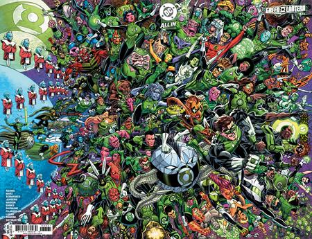Green Lantern #33 - Legacy #600 - Scott Koblish Wraparound Variant (Released)