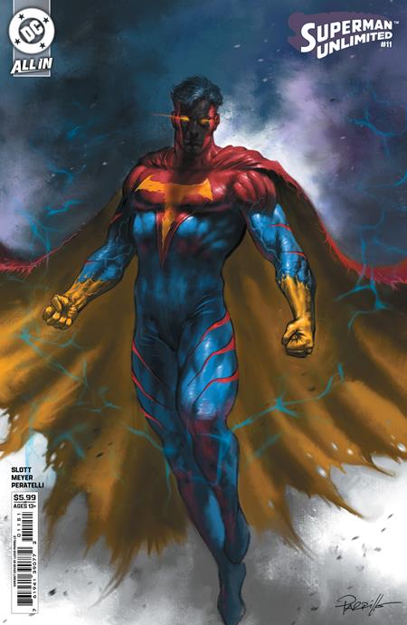 Superman: Unlimited #11 - Lucio Parrillo Variant (Back-Issue)
