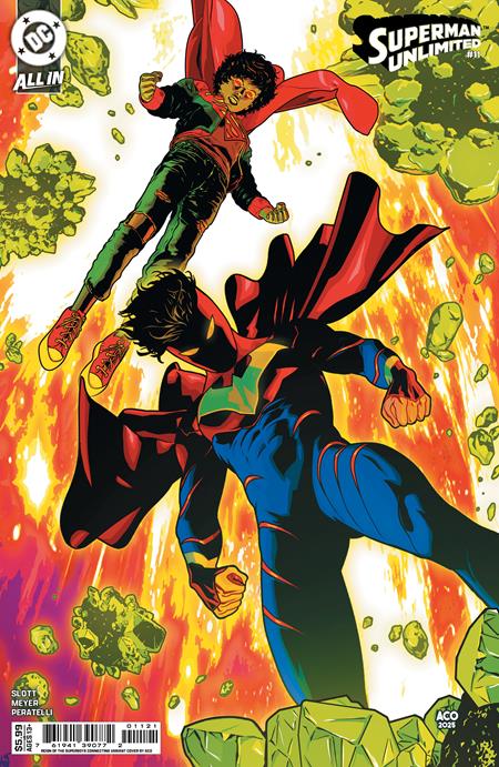 Superman: Unlimited #11 - ACO Reign of the Superboys Connecting Variant (Back-Issue)