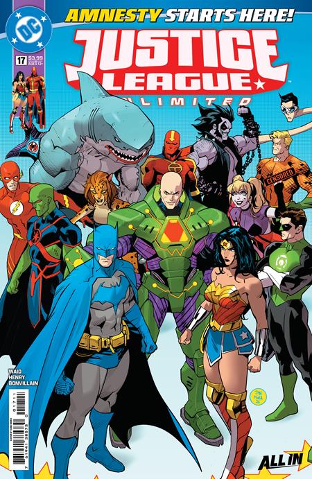 Justice League: Unlimited #17 - Dan Mora Main Cover - VF (Released)