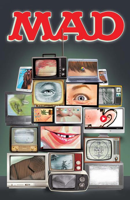 Mad Magazine #49 - Stays Up for Late Night - Main Cover (Released)