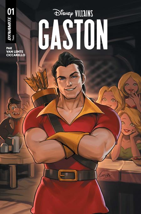 Disney Villains: Gaston #1 - Leirix Li Main Cover (Pre-Sale) C05-P10