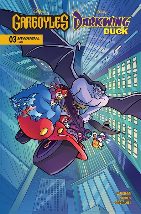 Gargoyles x Darkwing Duck #3 - Tad Stones Main Cover (Pre-Sale) C05-P10
