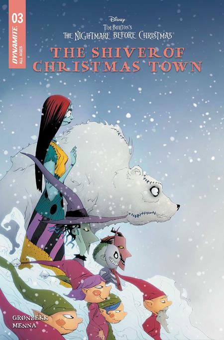 Nightmare Before Christmas: Shiver of Christmas Town #3 - Jae Lee Main Cover - VF (Released)
