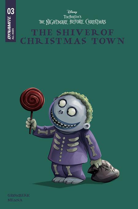 Nightmare Before Christmas: Shiver of Christmas Town #3 - Disney Library Variant - NM (Released)