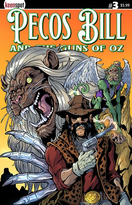 🔞 Pecos Bill + The Guns of Oz #3 - Puis Calzada Main Cover (Pre-Sale) C07-P13