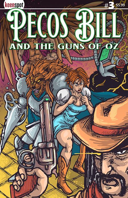 🔞 Pecos Bill + The Guns of Oz #3 - Bryce Oquaye Variant (Pre-Sale) C07-P13