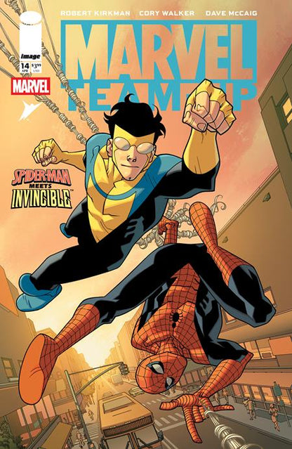Marvel Team-Up #14 - Spider-Man meets Invincible - Facsimile 2026 - Cory Walker Main Cover (Back-Issue)