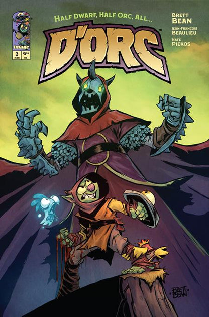 D'orc #2 - Dorc - Brett Bean Main Cover (Back-Issue)