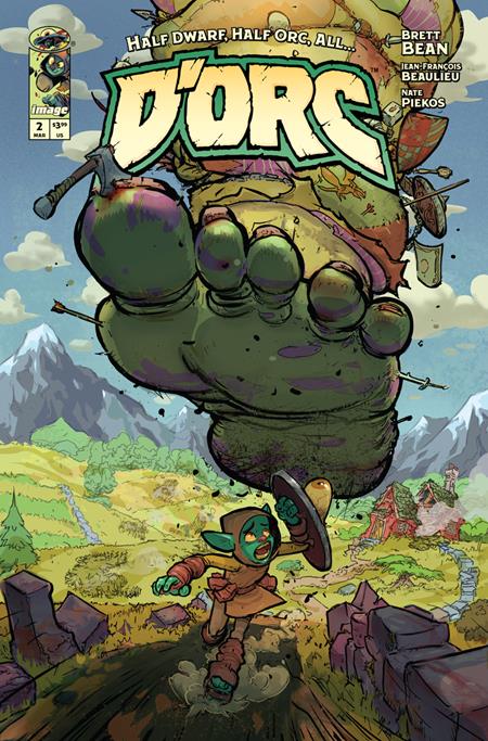 D'orc #2 - Dorc - Riley Rossmo Variant (Closed)