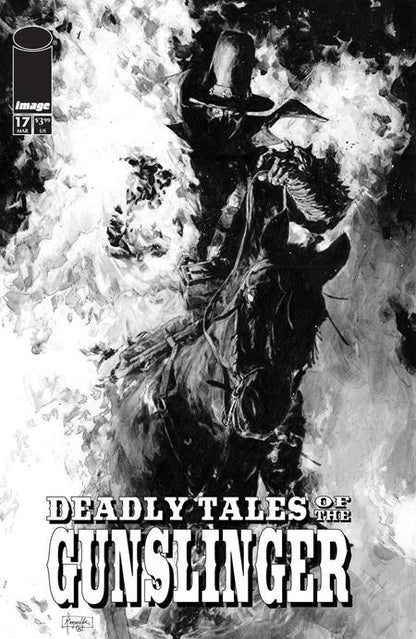 Deadly Tales of the Gunslinger #17 - Spawn Universe - Patric Reynolds B&W Variant (Closed) R2632