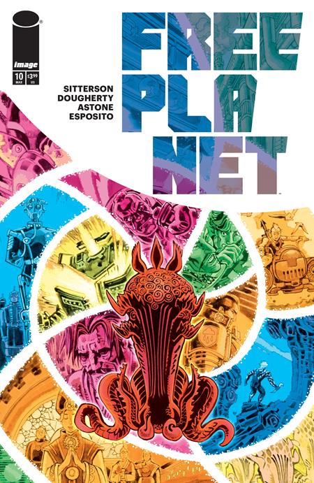 Free Planet #10 - Jed Dougherty Main Cover (Pre-Sale) C07-P11