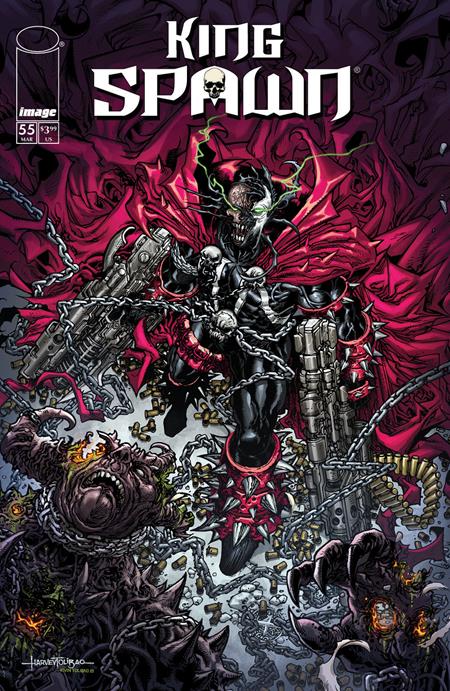 King Spawn #55 - Harvey Tolibao Main Cover (Pre-Sale) C08-P12