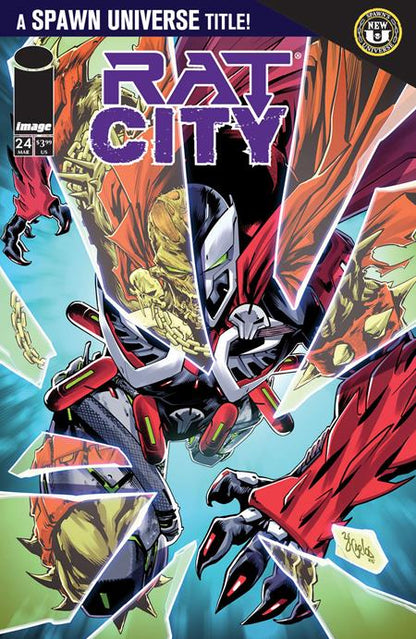Rat City #24 - Spawn Universe - Ze Carlos Main Cover (Pre-Sale) C12-P15