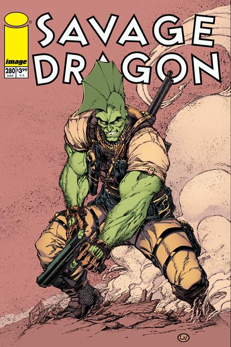 🔞 Savage Dragon #280 - Brett Booth, Livesay Variant (Pre-Sale) C08-P12