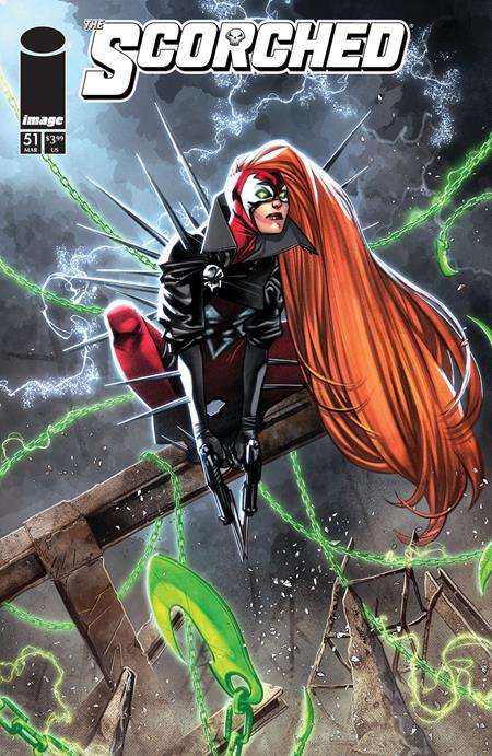 Scorched #51 "Spawn Universe" - Ig Guara Main Cover (Closed)