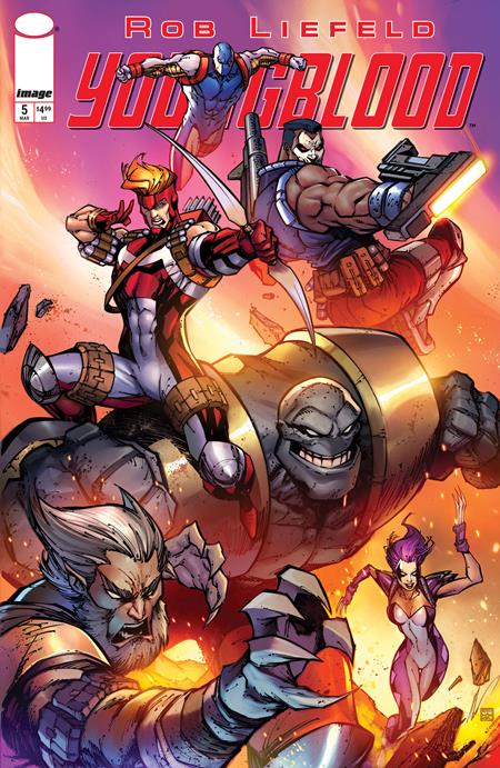 🔞 Youngblood #5 "Legacy #99" - Ale Garza Variant (Closed)
