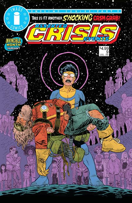 🔞 Assorted Crisis Events #9 (VF) - Eric Zawadzki Invincible Month Variant - VF (Released) R2628