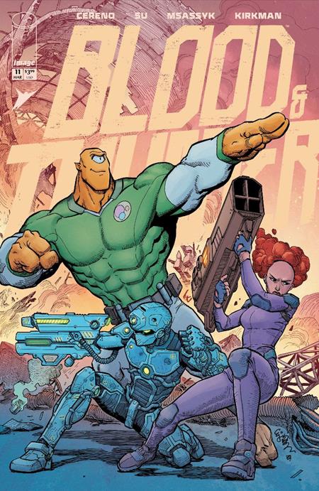 🔞 Blood + Thunder #11 - E.J. Su Invincible Team Up Variant (Released)