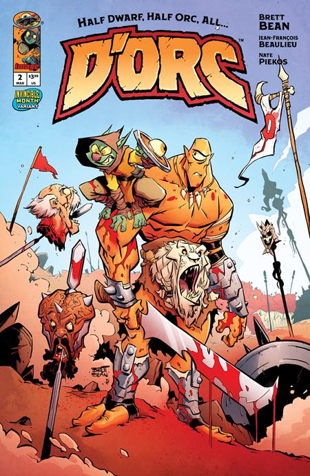 D'orc #2 - Dorc - Brett Bean Invincible Month Variant (Closed)